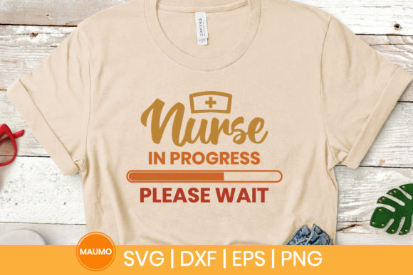 Nurse in Progress: Graphics for Print Templates